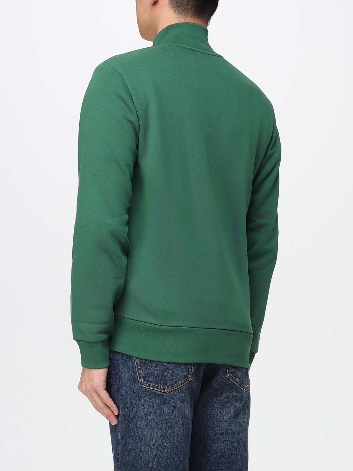LACOSTE SWEATSHIRT: Jacket men Lacoste, Green - Img 2