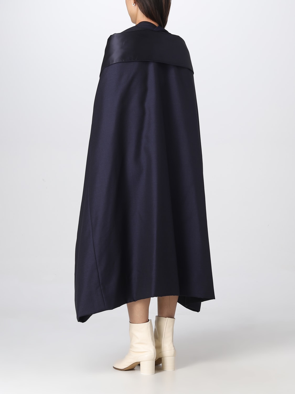 MAISON MARGIELA COAT: Coat woman Maison Margiela, Blue - Img 3