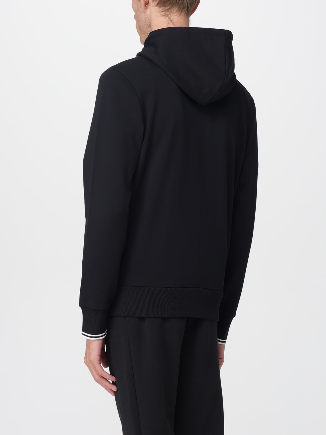 FRED PERRY SWEATSHIRT: Sweater men Fred Perry, Black - Img 2