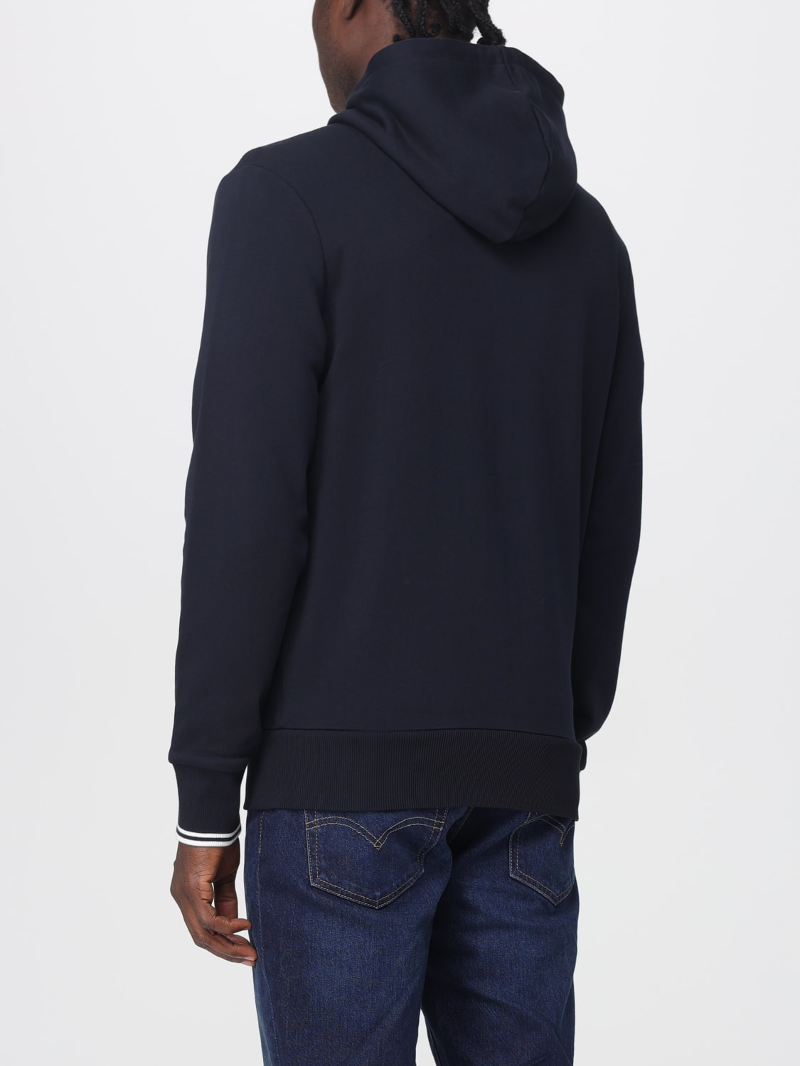 FRED PERRY SWEATSHIRT: Sweater men Fred Perry, Blue - Img 2