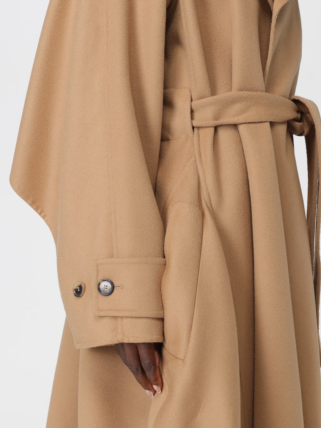 LOEWE MANTEAU: Manteau femme Loewe, Chameau - Img 4