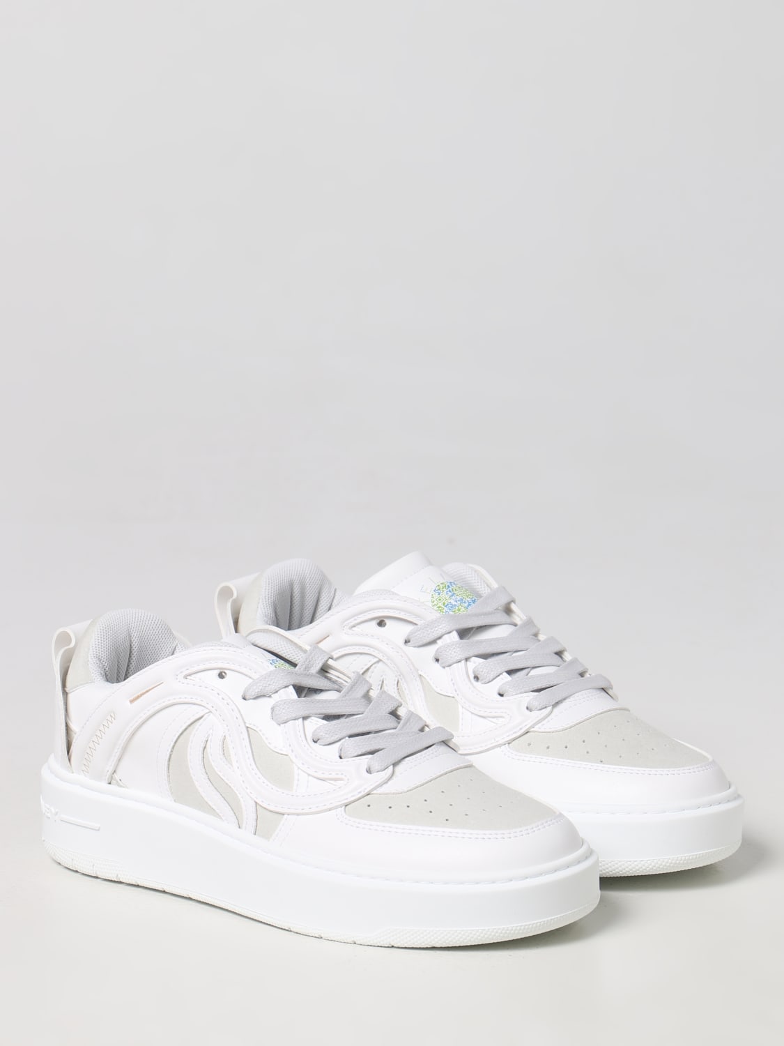 STELLA MCCARTNEY SNEAKERS: Sneakers S-Wave 1 Alter Sporty Stella McCartney in pelle vegana, Ghiaccio - Img 2