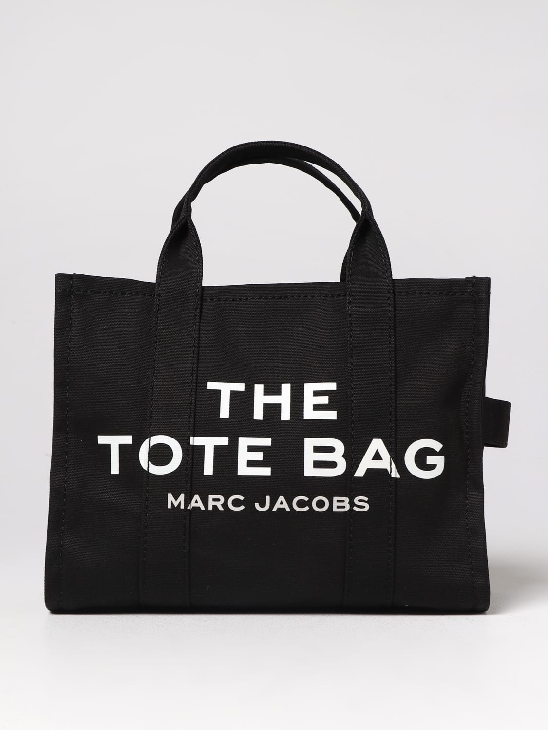 MARC JACOBS BORSA TOTE: Borsa The Tote Bag Marc Jacobs in canvas , Nero - Img 1