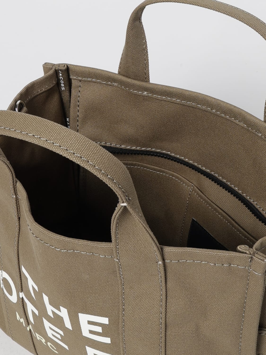 MARC JACOBS SAC CABAS: Sac porté épaule femme Marc Jacobs, Vert Sapin - Img 3