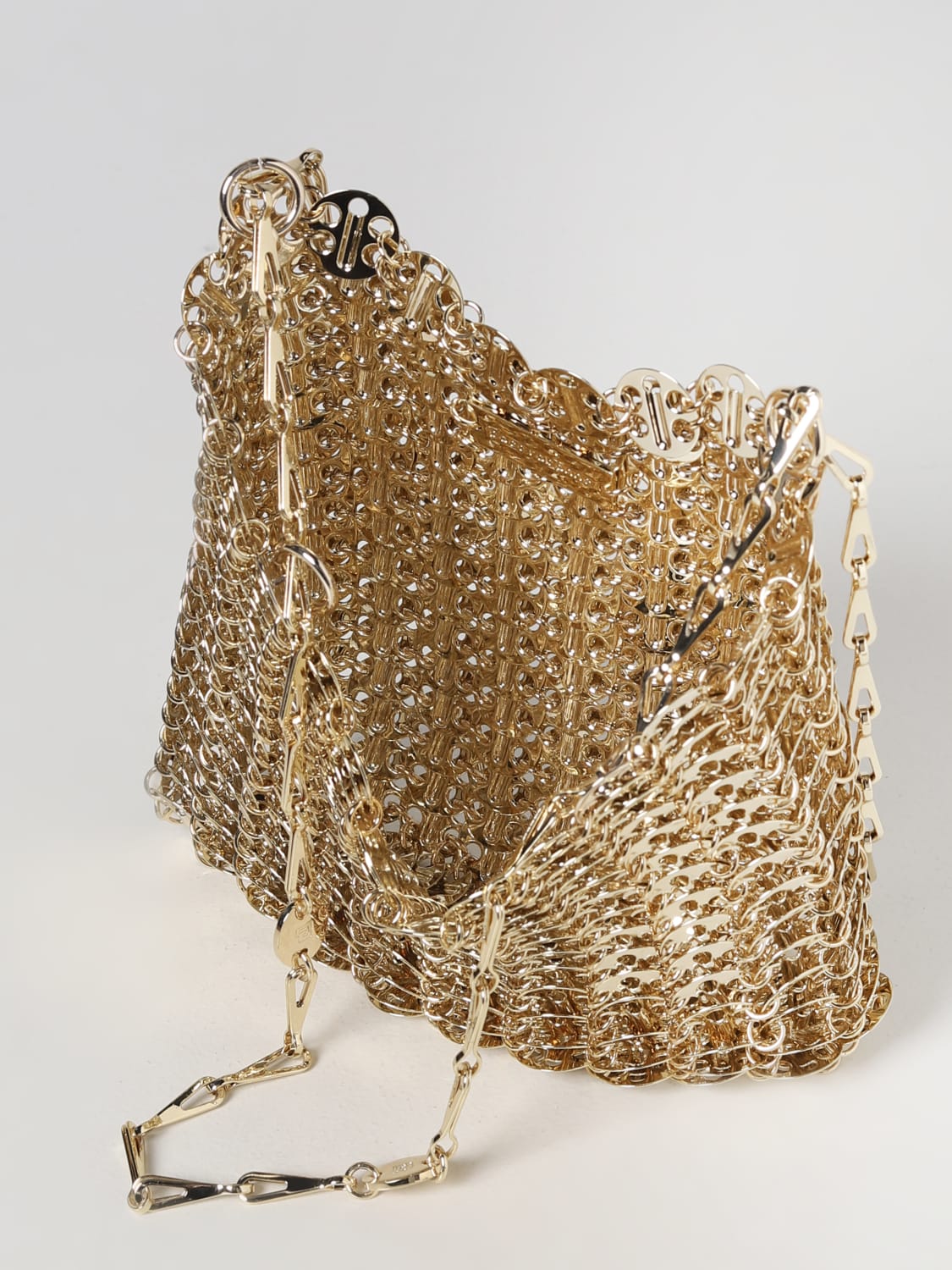 バッグ・カバンその他 Rabanne 19ESS0007MET002 Iconic light gold 1969 Bag | Rabanne