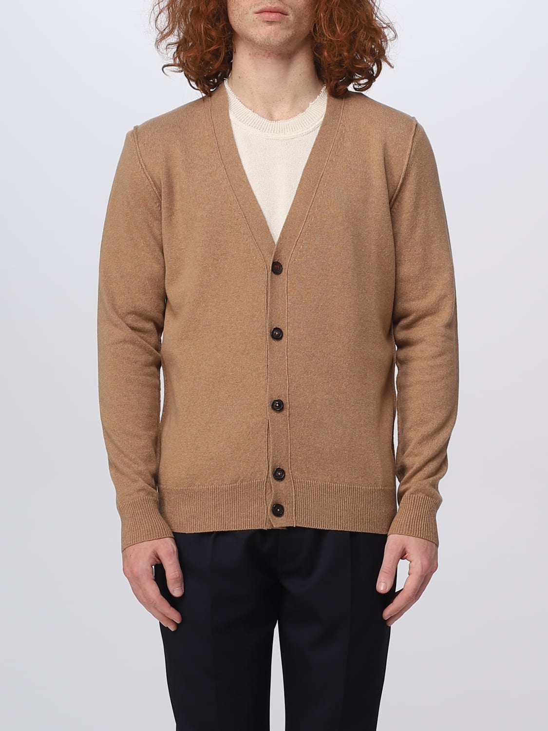 MAISON MARGIELA CARDIGAN: Sweater men Maison Margiela, Beige - Img 1