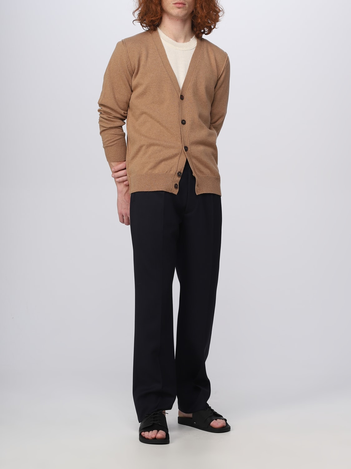 MAISON MARGIELA CARDIGAN: Sweater men Maison Margiela, Beige - Img 2