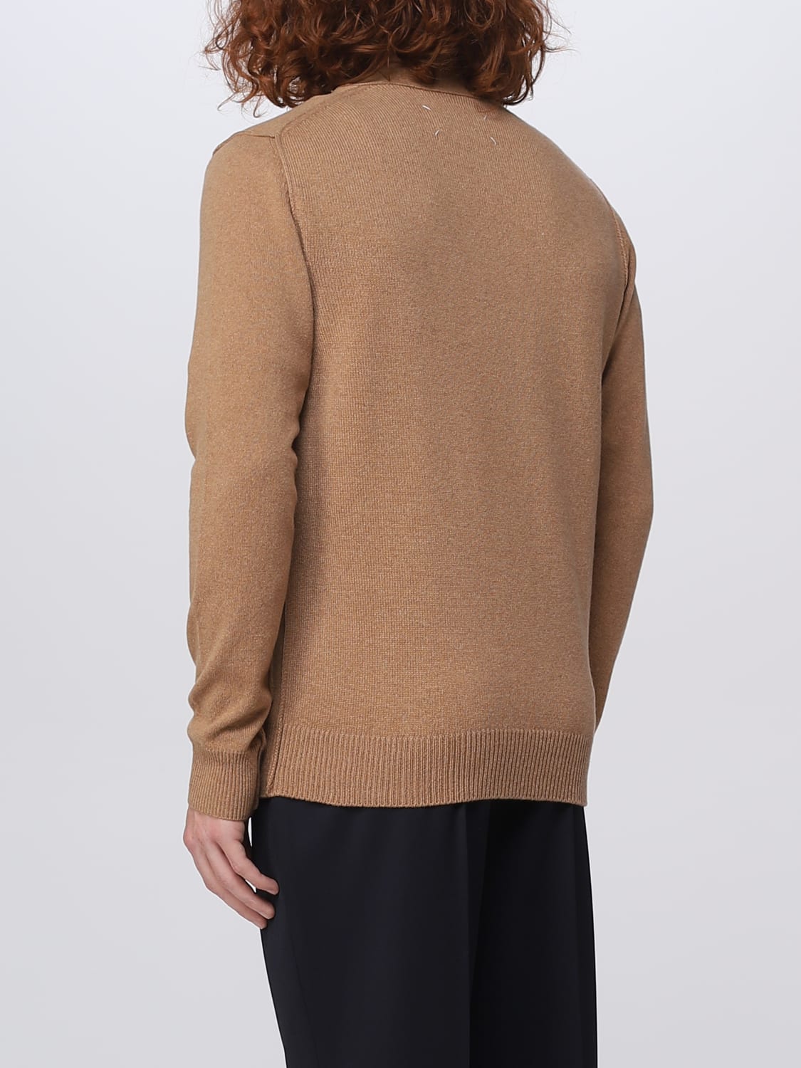 MAISON MARGIELA CARDIGAN: Sweater men Maison Margiela, Beige - Img 3