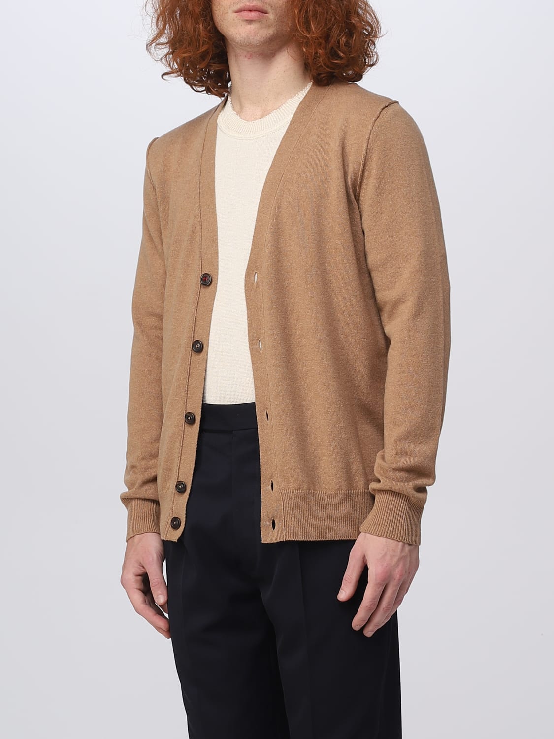 MAISON MARGIELA CARDIGAN: Sweater men Maison Margiela, Beige - Img 4