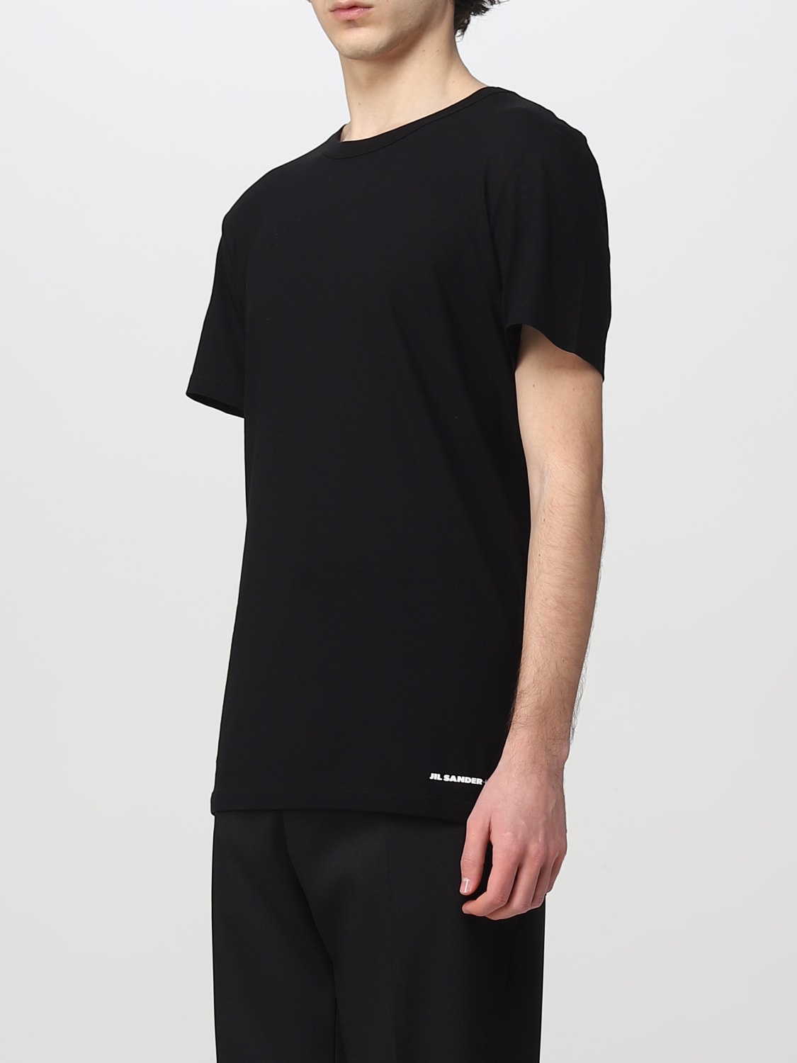 JIL SANDER CAMISETA: Camiseta hombre Jil Sander, Negro - Img 4