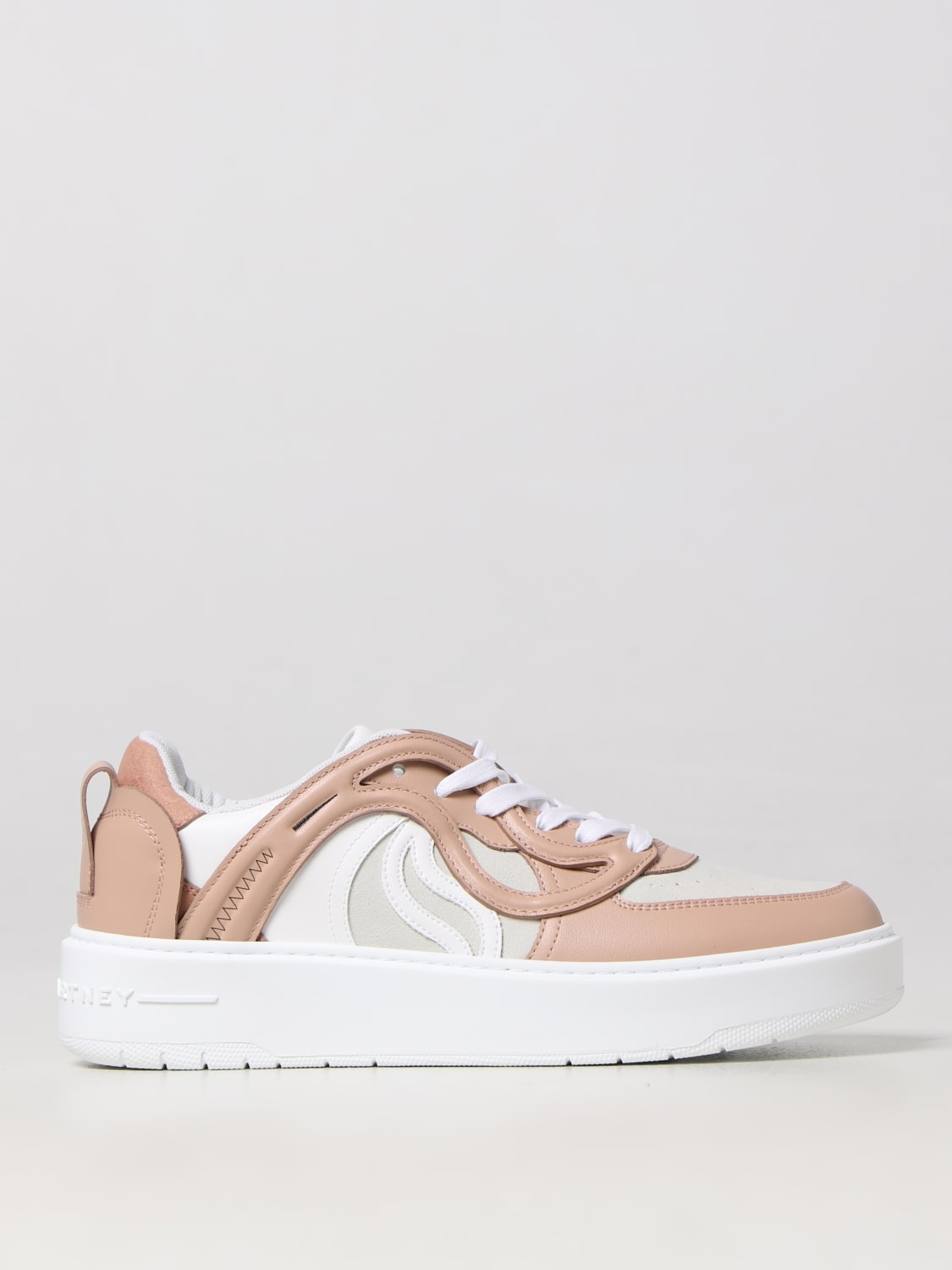 Stella McCartney Outlet: S-Wave 1 Alter Sporty vegan leather sneakers -  White | Stella McCartney sneakers 810178E00074 online at GIGLIO.COM