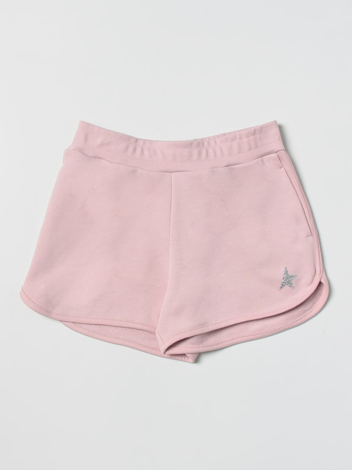 GOLDEN GOOSE PANTALONES CORTOS: Pantalones cortos niños Golden Goose, Rosa - Img 1