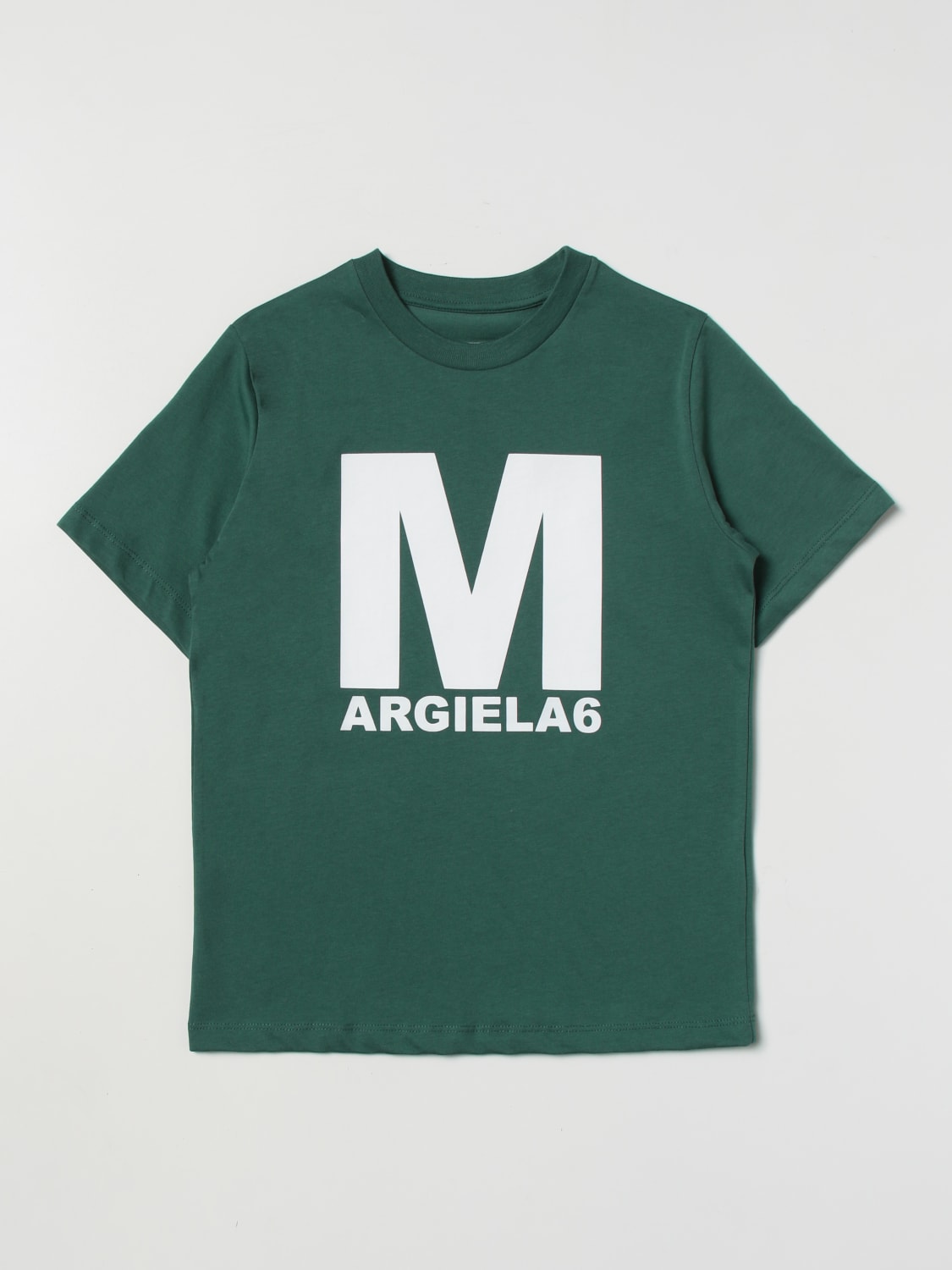 MM6 MAISON MARGIELA T-SHIRT: T-shirt kids Mm6 Maison Margiela, Green - Img 1