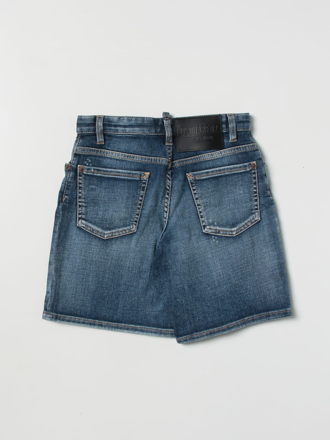 DSQUARED2 PANTALONCINO: Pantaloncino Dsquared2 Junior in denim, Blue - Img 2