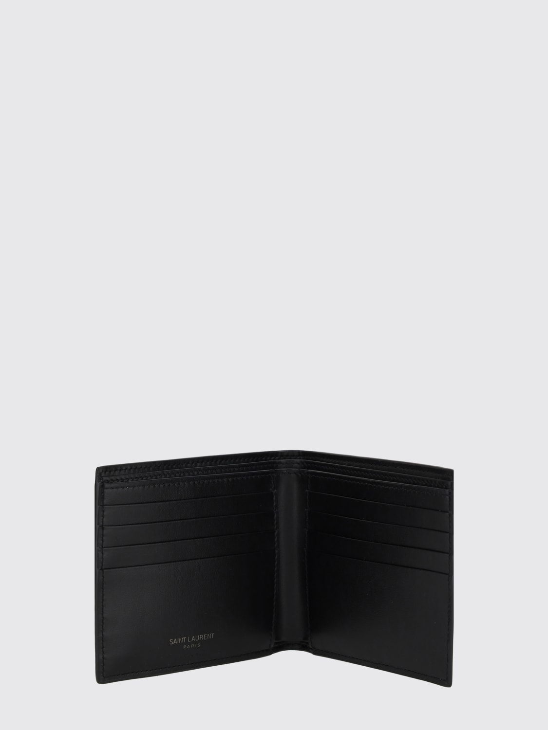 SAINT LAURENT WALLET: Wallet men Saint Laurent, Black - Img 2