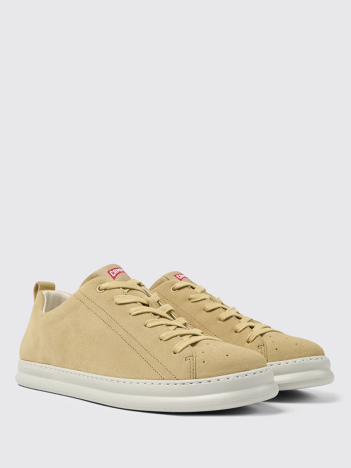 CAMPER SNEAKERS: Camper Runner sneakers in suede, Beige - Img 2