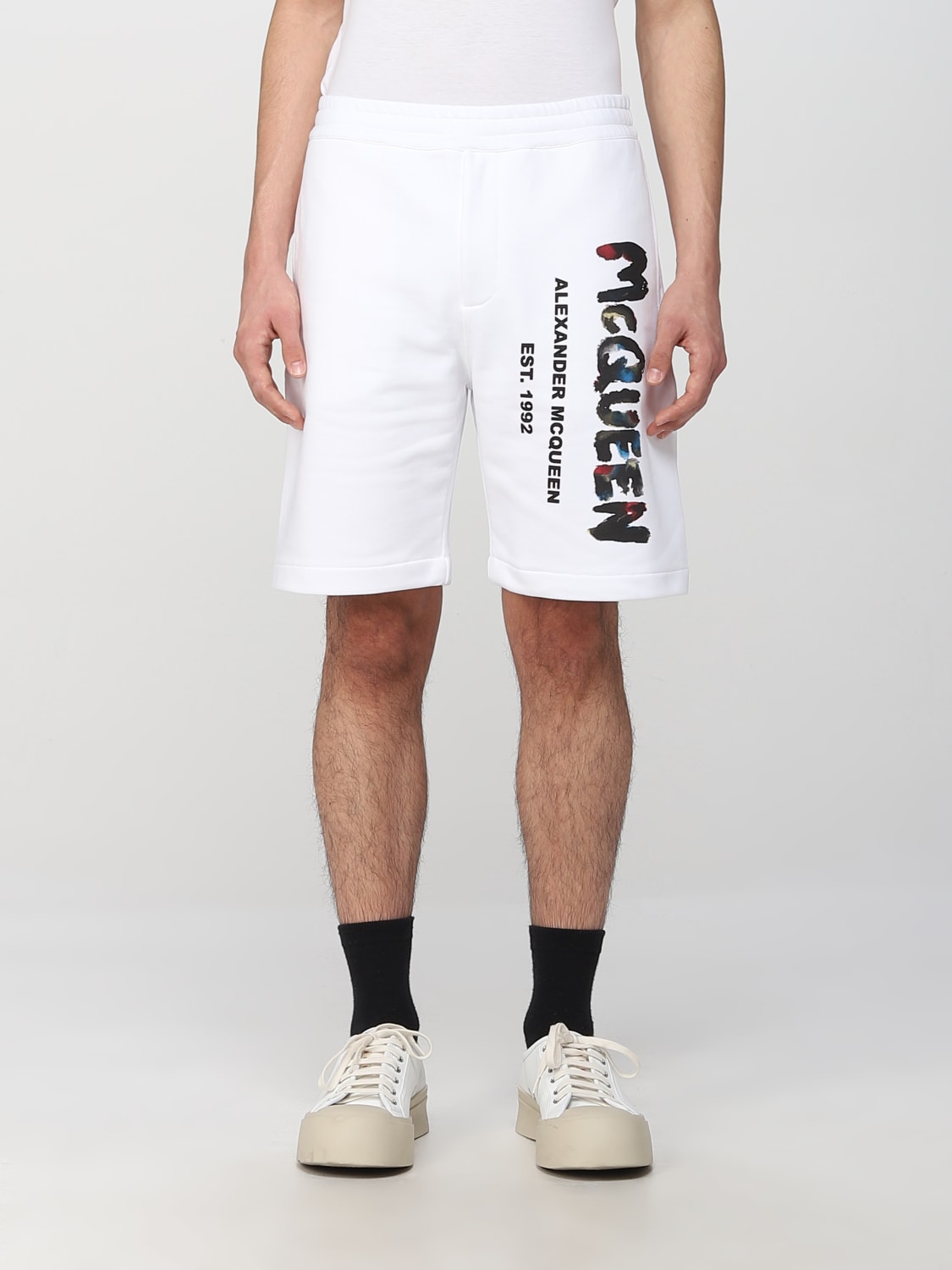 ショートパンツ alexander mcqueen Alexander McQueen Cupro Shorts Alexander McQueen Clothing Shorts - Cupro Black – LOZURI®