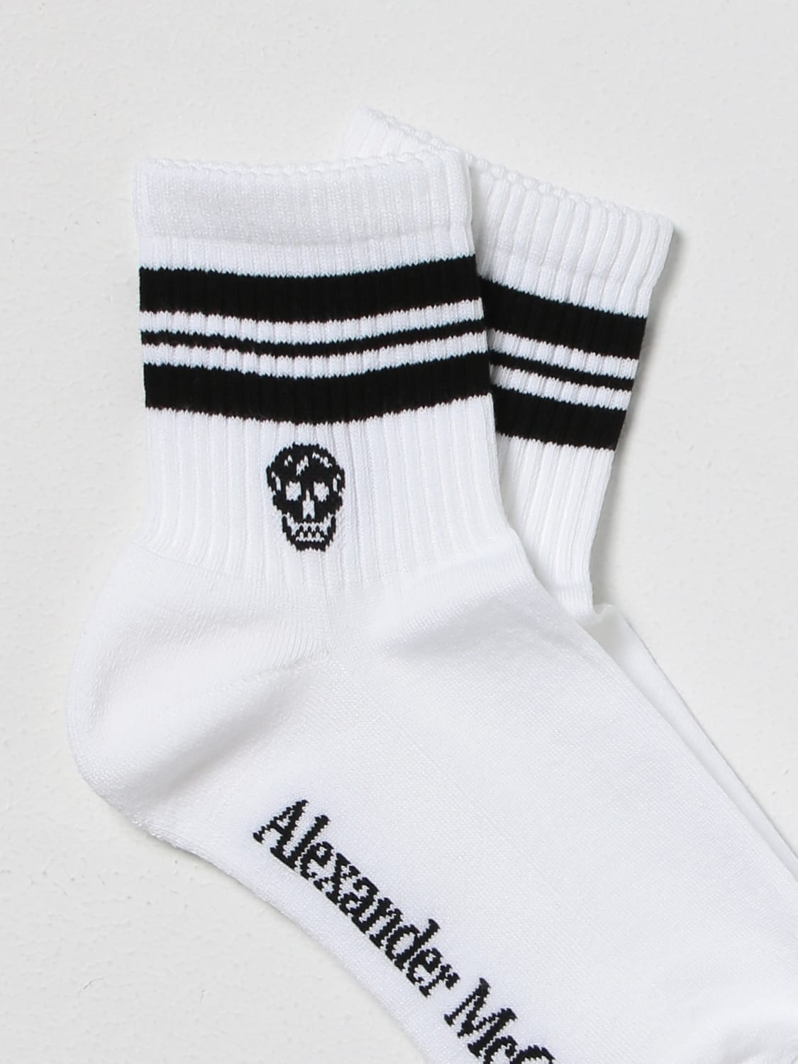 Alexander McQueen socks in cotton blend