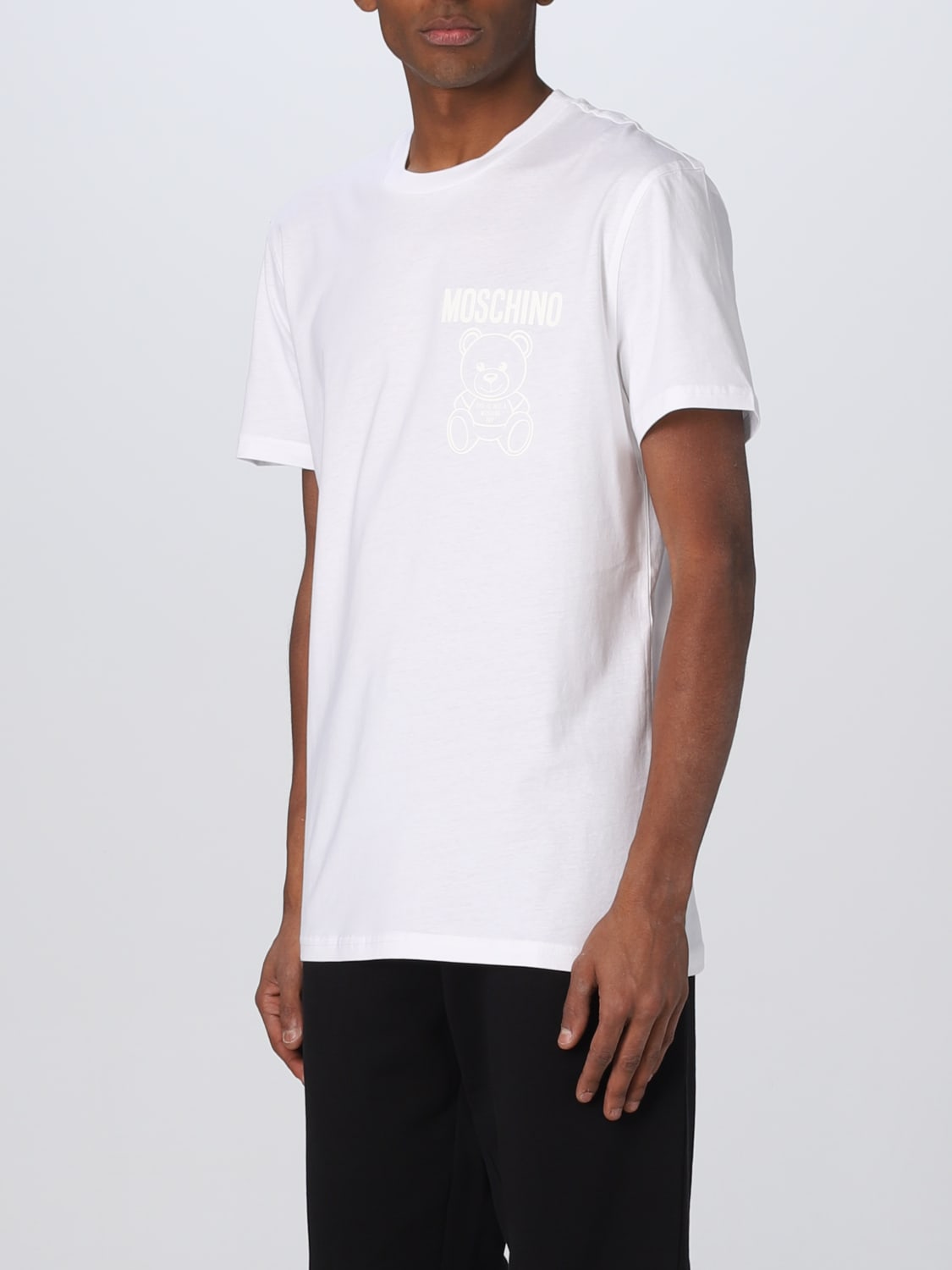 MOSCHINO COUTURE: T-shirt men - White | Moschino Couture t