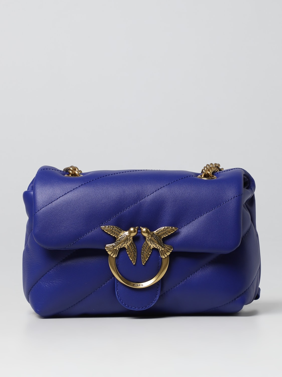 PINKO MINITASCHE: Schultertasche damen Pinko, Blau - Img 1