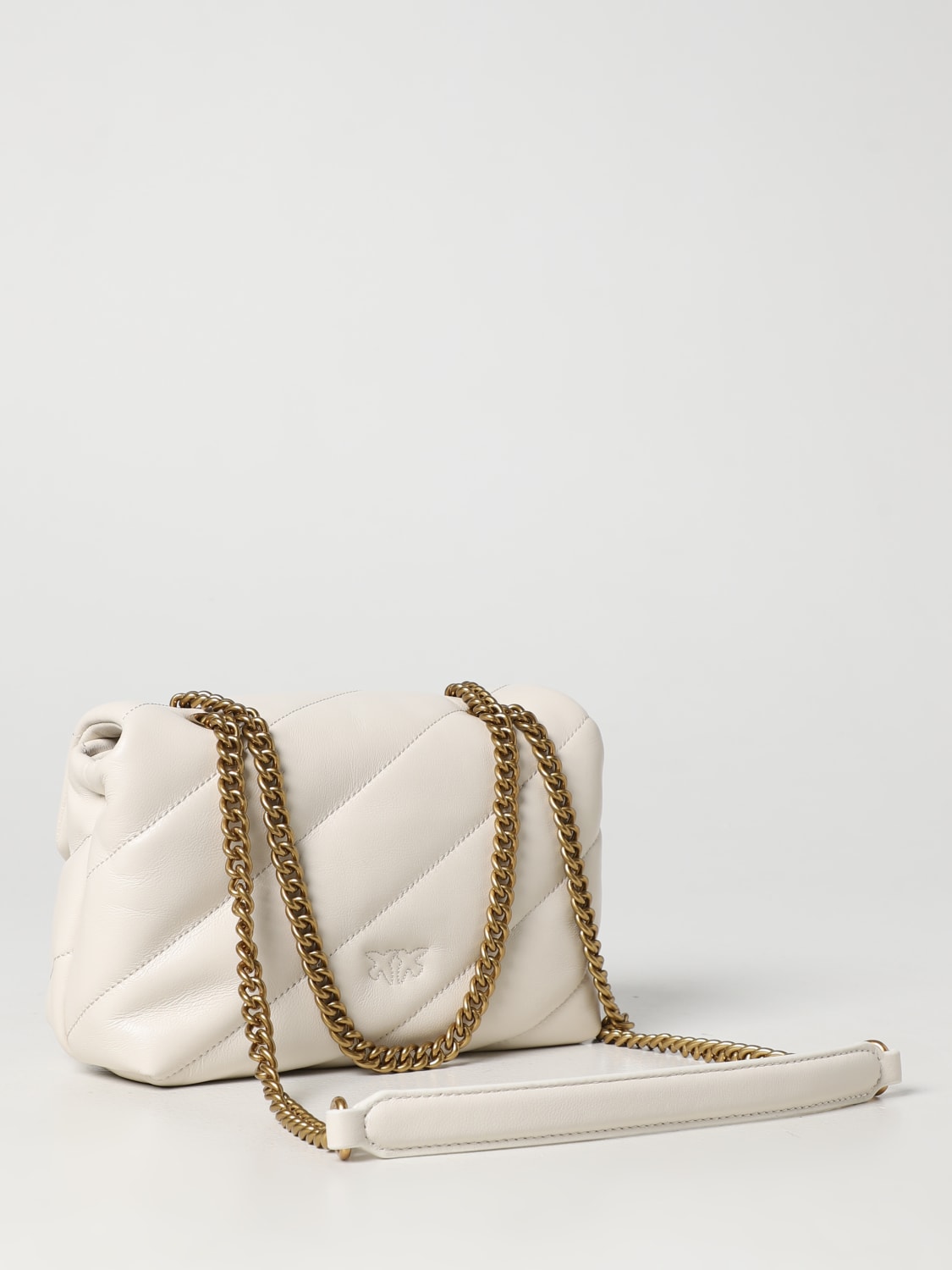 PINKO MINI BAG: Shoulder bag woman Pinko, Ivory - Img 2