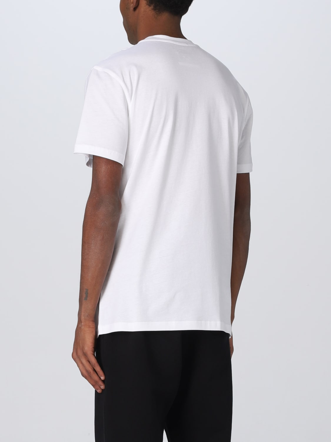 MOSCHINO COUTURE T-SHIRT: T-shirt Moschino Couture in cotone, Bianco - Img 3