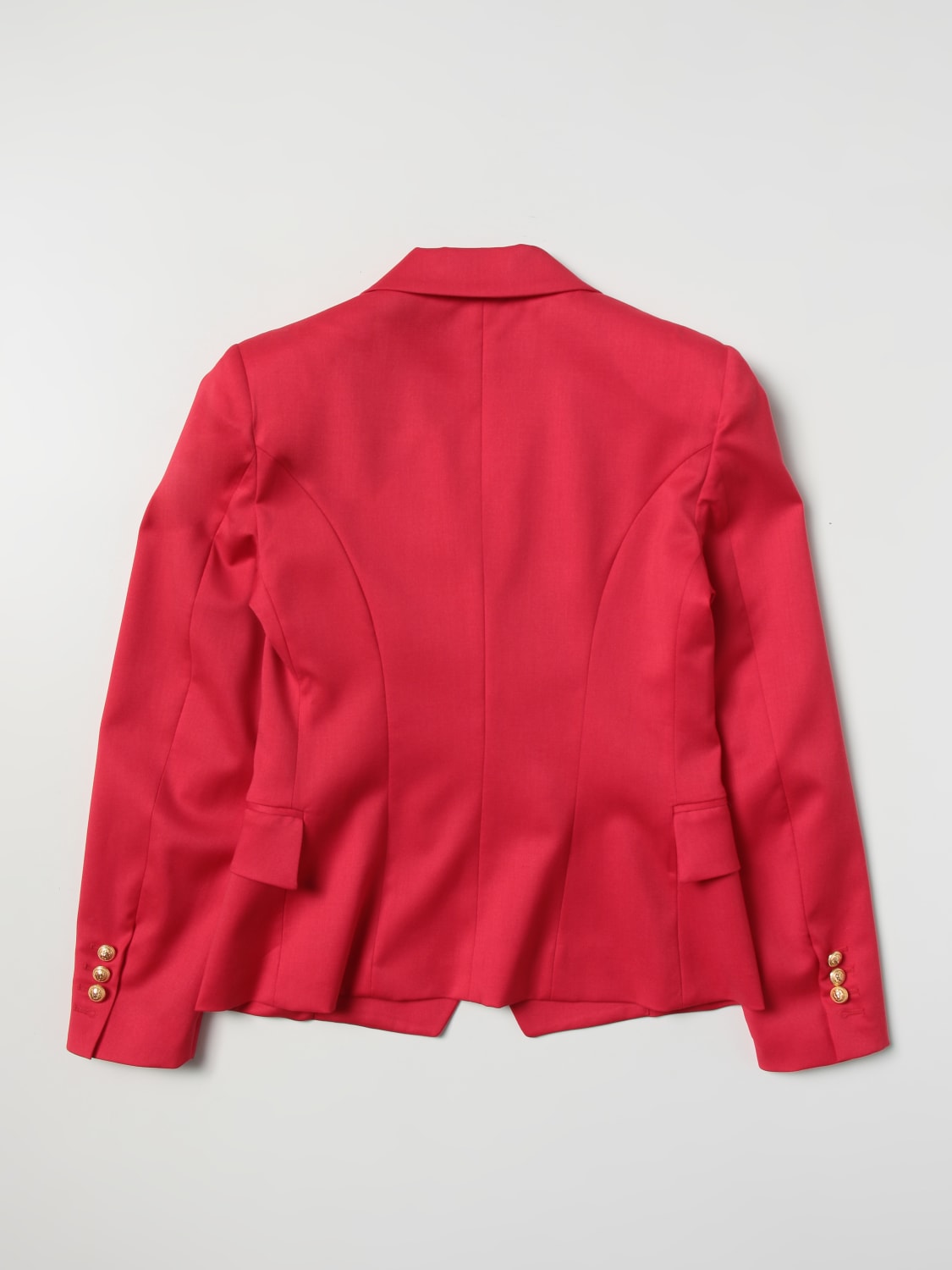 BALMAIN CHAQUETA: Chaqueta niños Balmain Kids, Rojo - Img 2