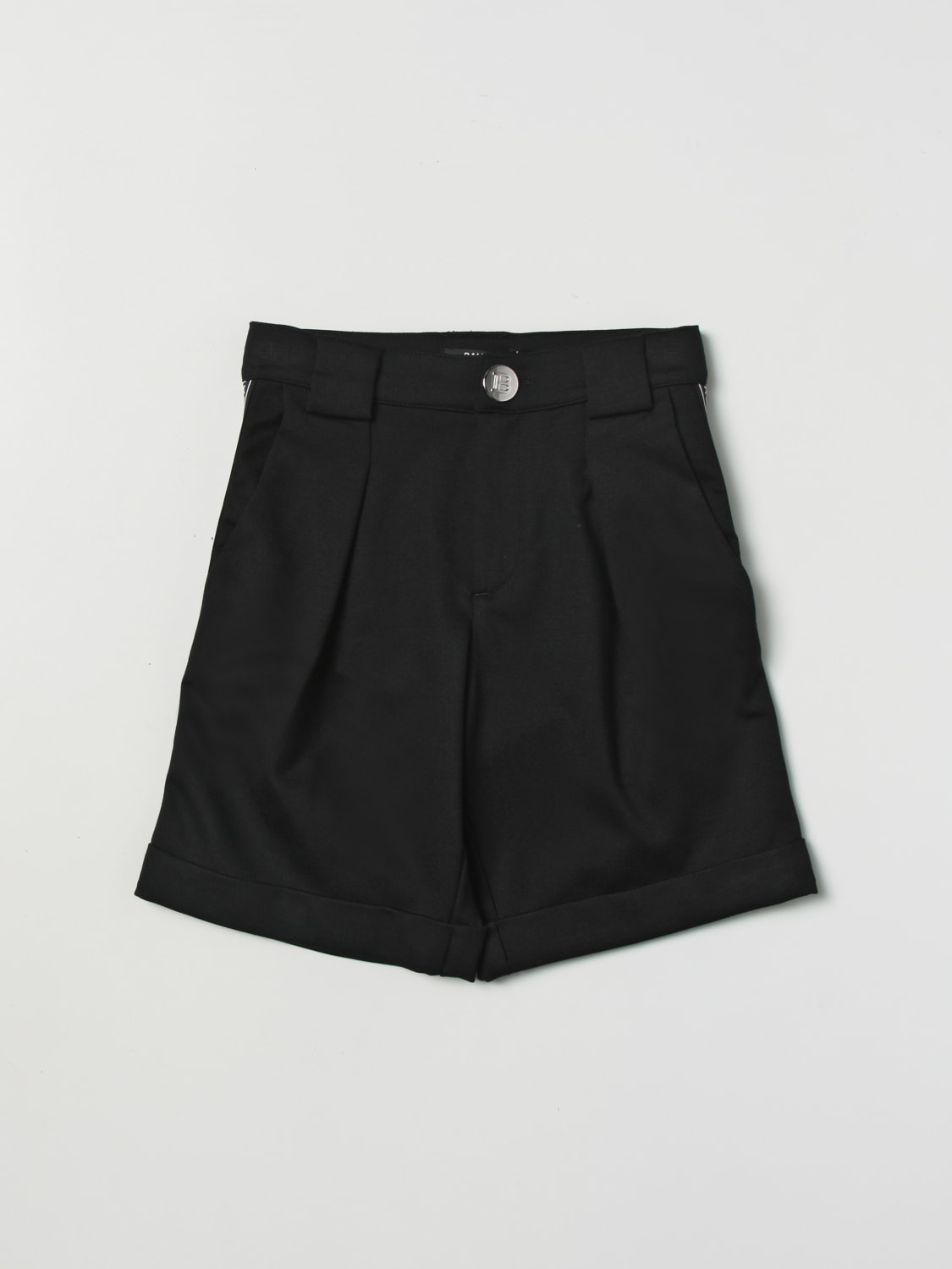 BALMAIN SHORT: Shorts kids Balmain Kids, Black - Img 1