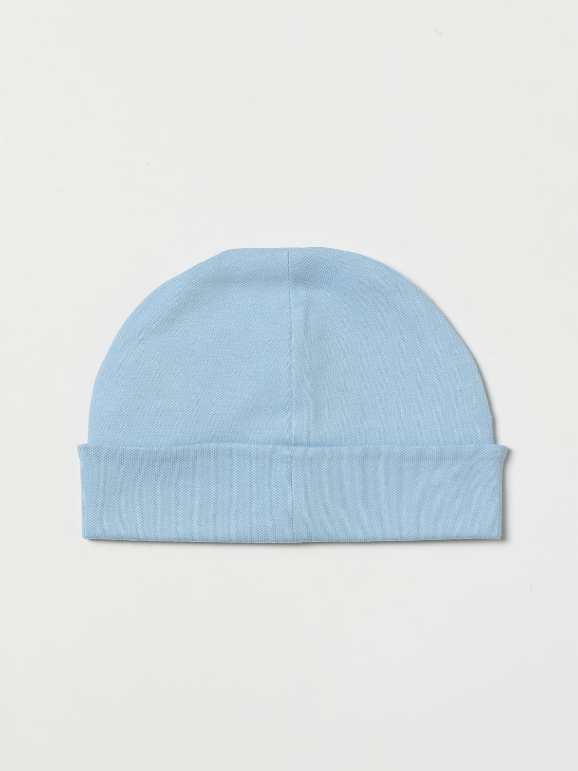 GUCCI HAT: Gucci cotton hat with embroidered logo, Blue - Img 2