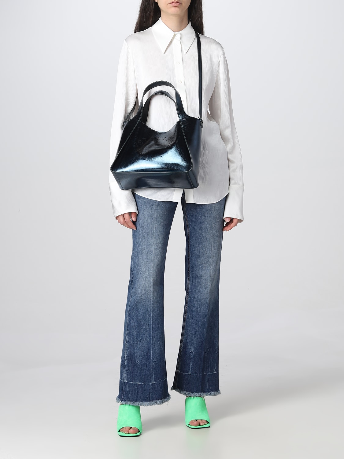 STELLA MCCARTNEY JEANS: Jeans woman Stella McCartney, Blue - Img 2