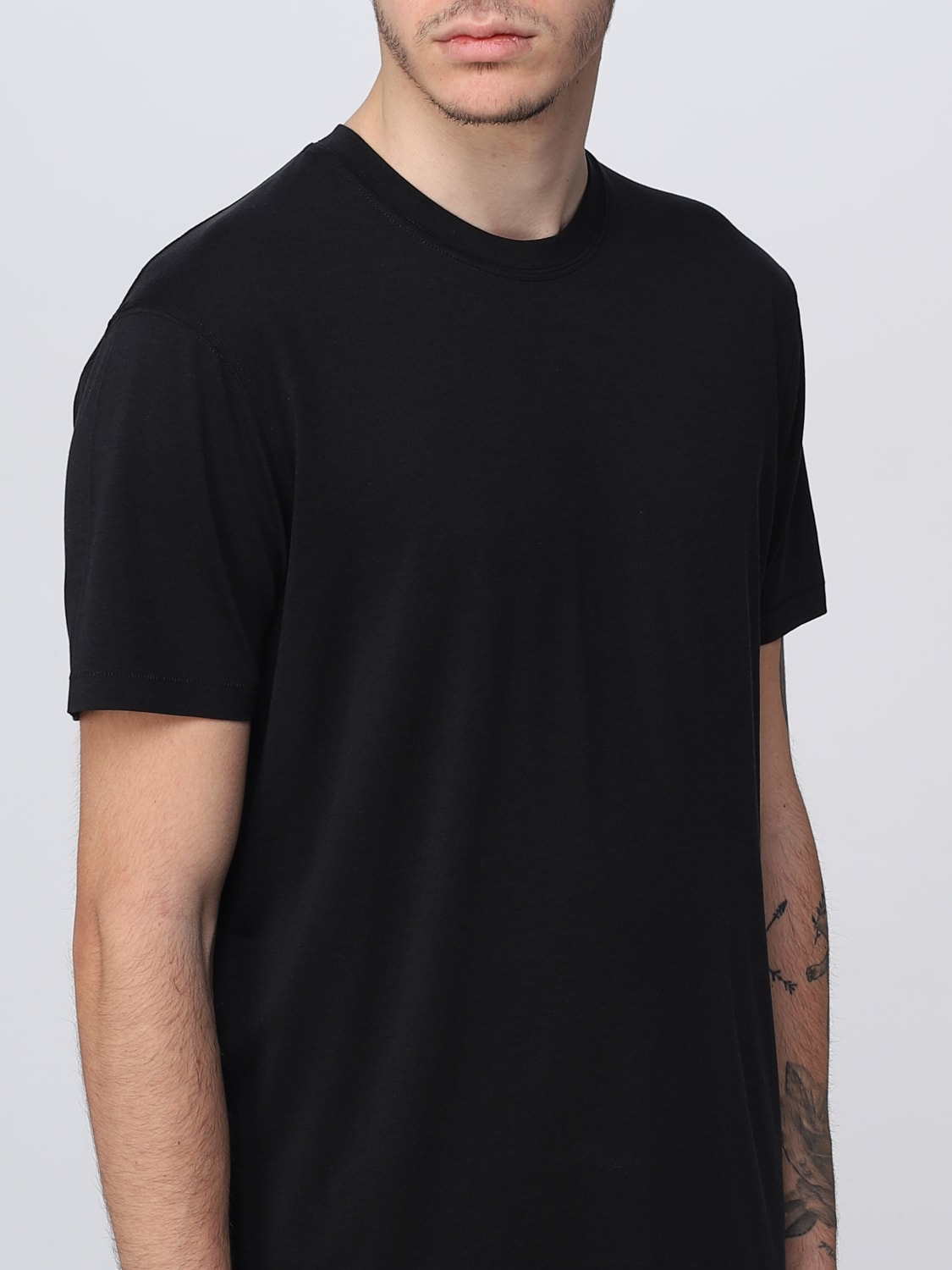 TOM FORD: T-shirt men - Black | Tom Ford t-shirt