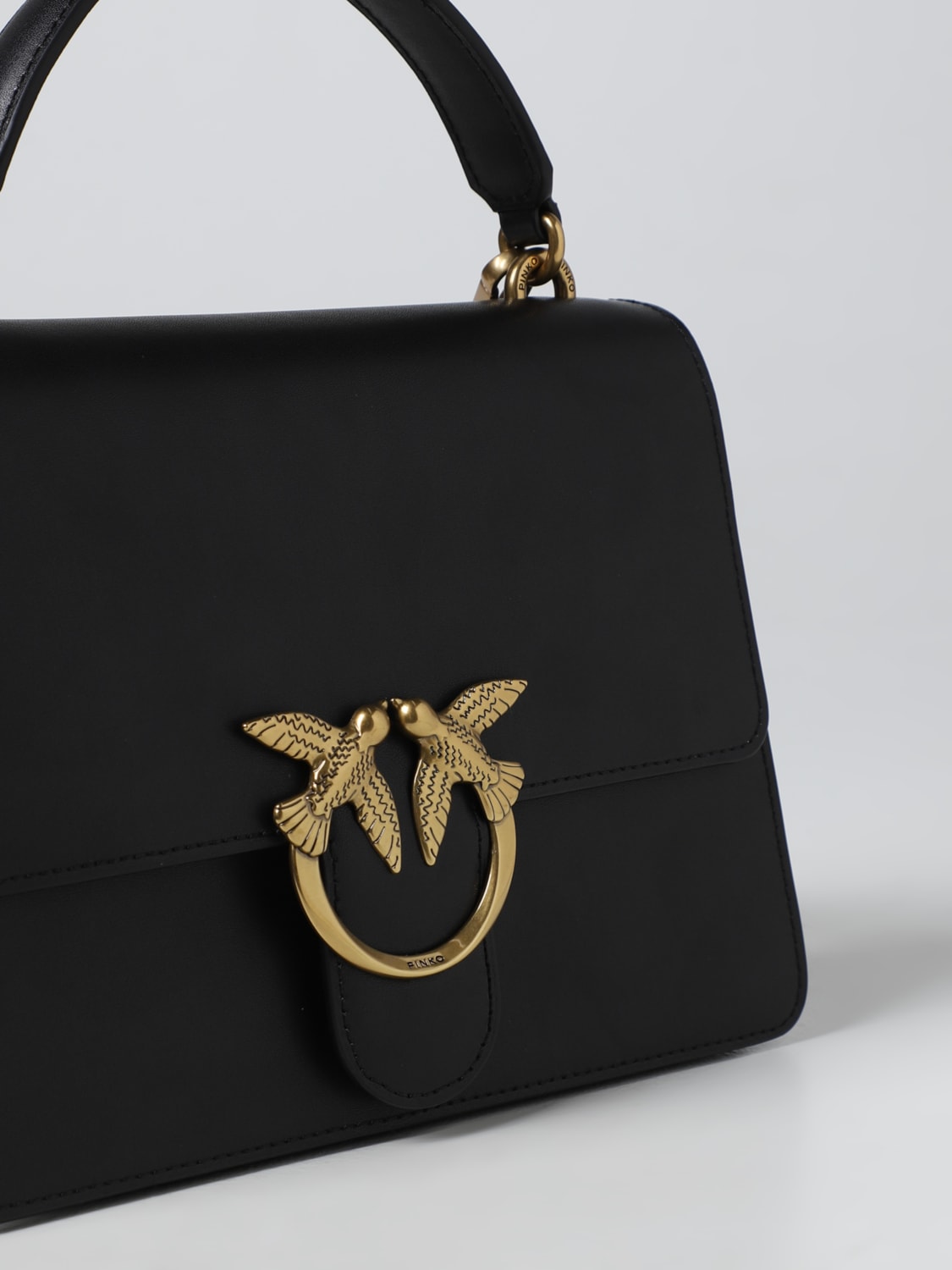 PINKO HANDBAG: Shoulder bag woman Pinko, Black - Img 3