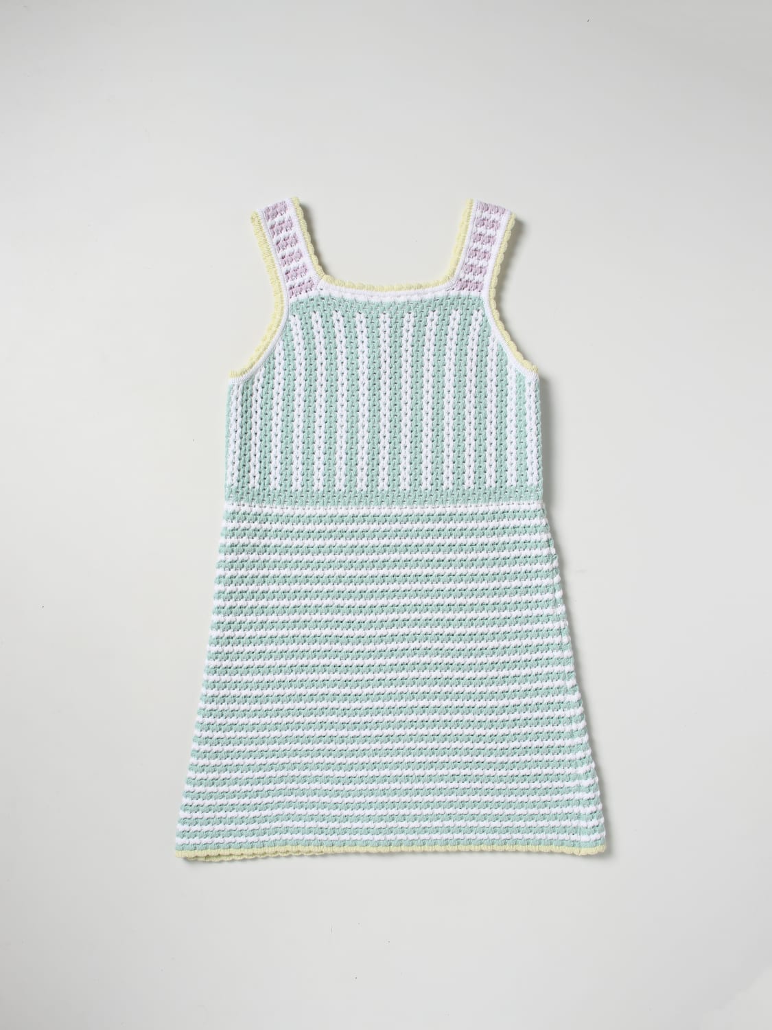 FENDI Kids crochet dress Multicolor Fendi dress JFG119AMJQ online at GIGLIO.COM