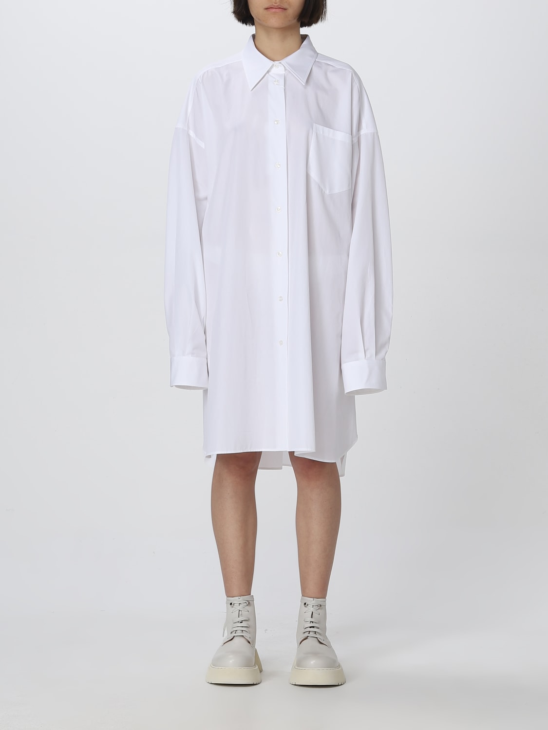 MAISON MARGIELA DRESS: Shirt woman Maison Margiela, White - Img 1