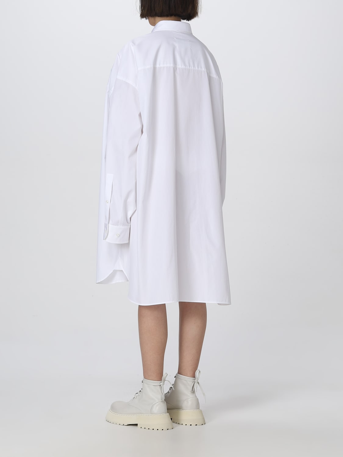 MAISON MARGIELA DRESS: Shirt woman Maison Margiela, White - Img 2