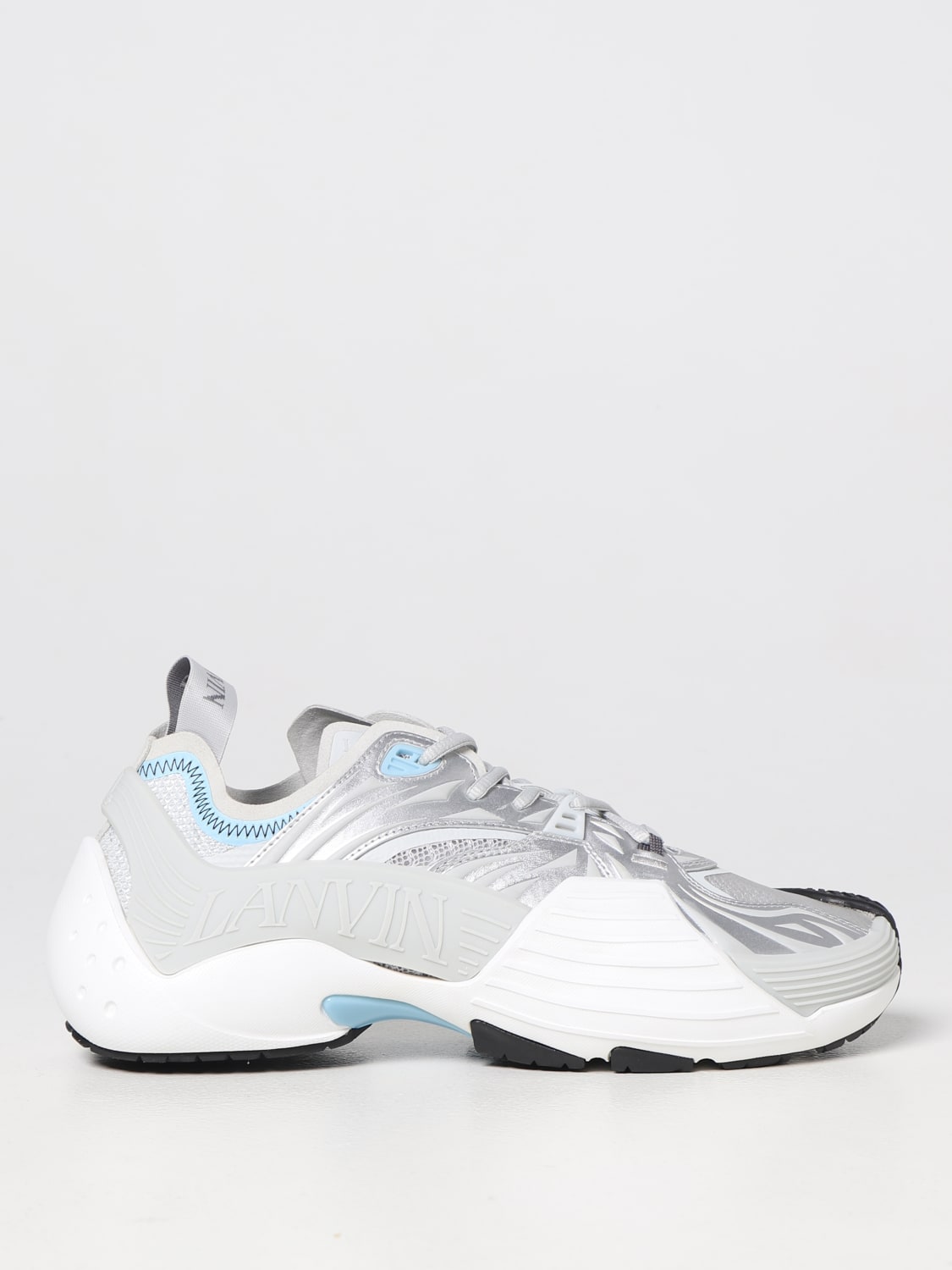スニーカー LANVIN Men Sneakers Silver FMSKIK00MEFRP23 M2 Lanvin Flash X Sneakers FMSKIK00MEFRP23-M2 SILVER | IlDuomo