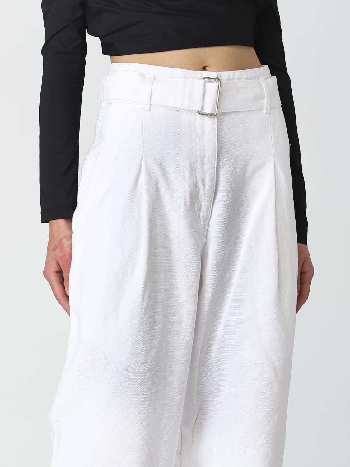 Philosophy Di Lorenzo Serafini Outlet: Pants woman - White