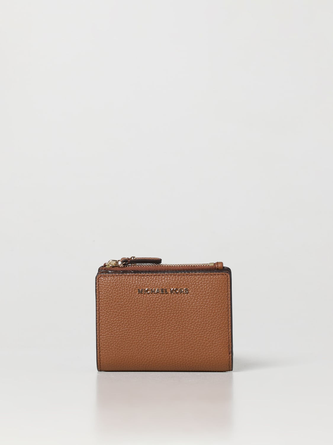 MICHAEL KORS WALLET: Michael Kors wallet in grained leather, Leather - Img 1
