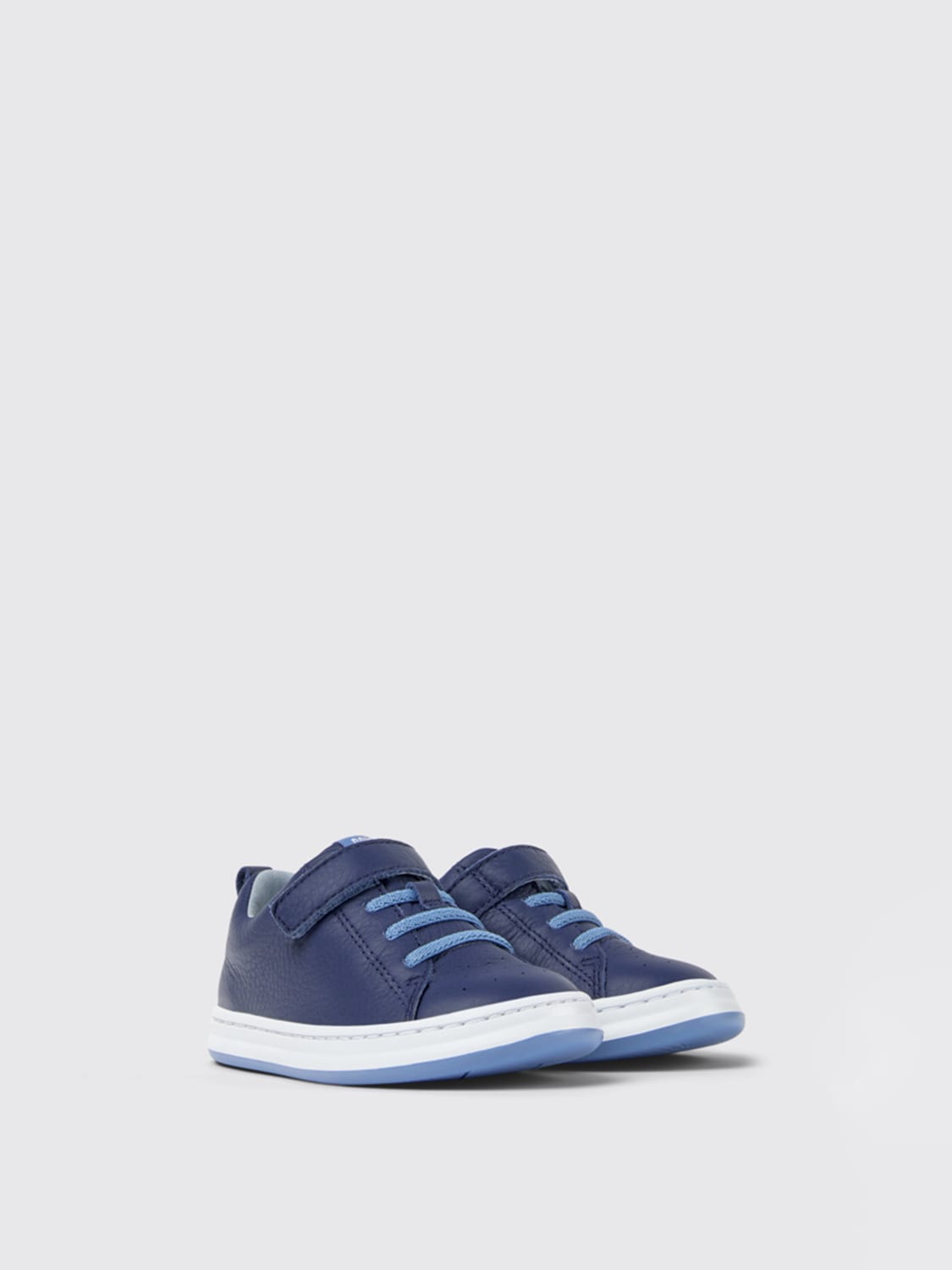 CAMPER SNEAKERS: Camper Runner sneakers in leather, Blue - Img 2