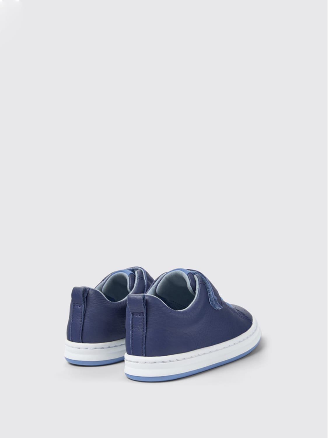 CAMPER SNEAKERS: Camper Runner sneakers in leather, Blue - Img 3