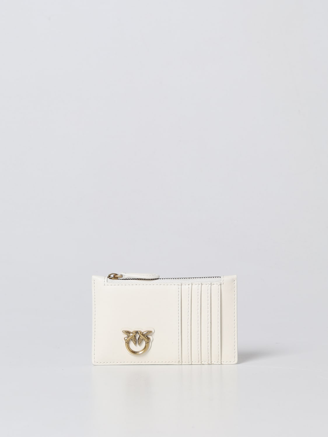 PINKO WALLET: Wallet woman Pinko, White - Img 1