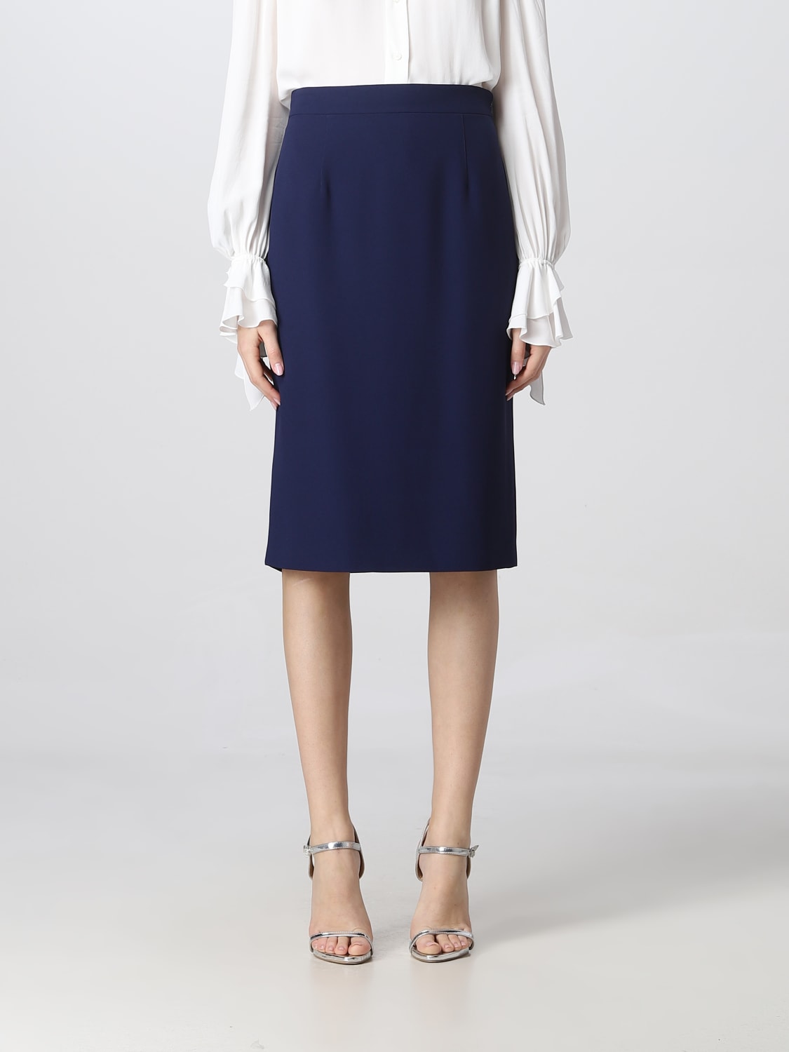 ALBERTA FERRETTI JUPE: Jupe femme Alberta Ferretti, Bleu - Img 1