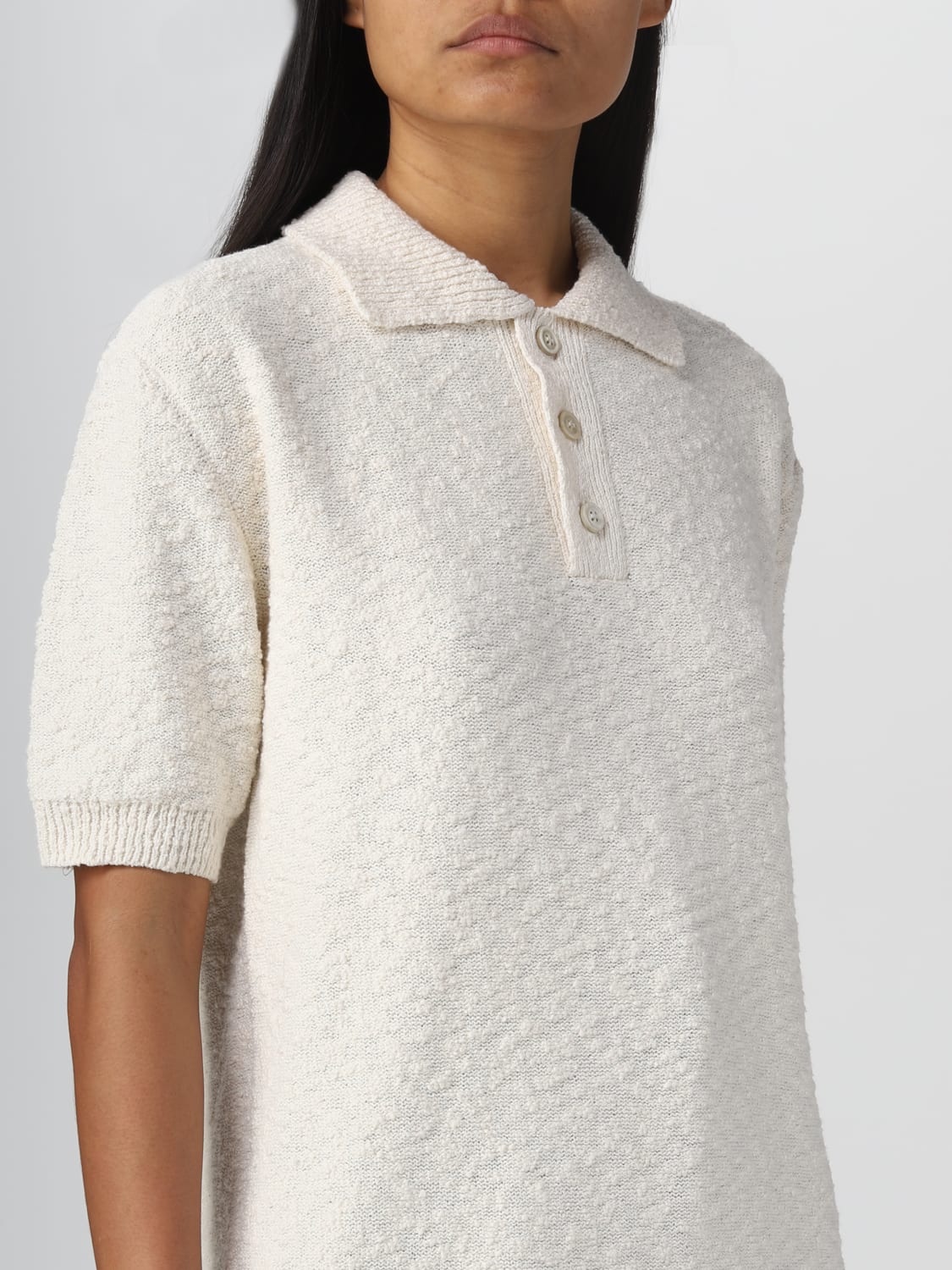 MAISON MARGIELA POLO SHIRT: T-shirt woman Maison Margiela, White - Img 5