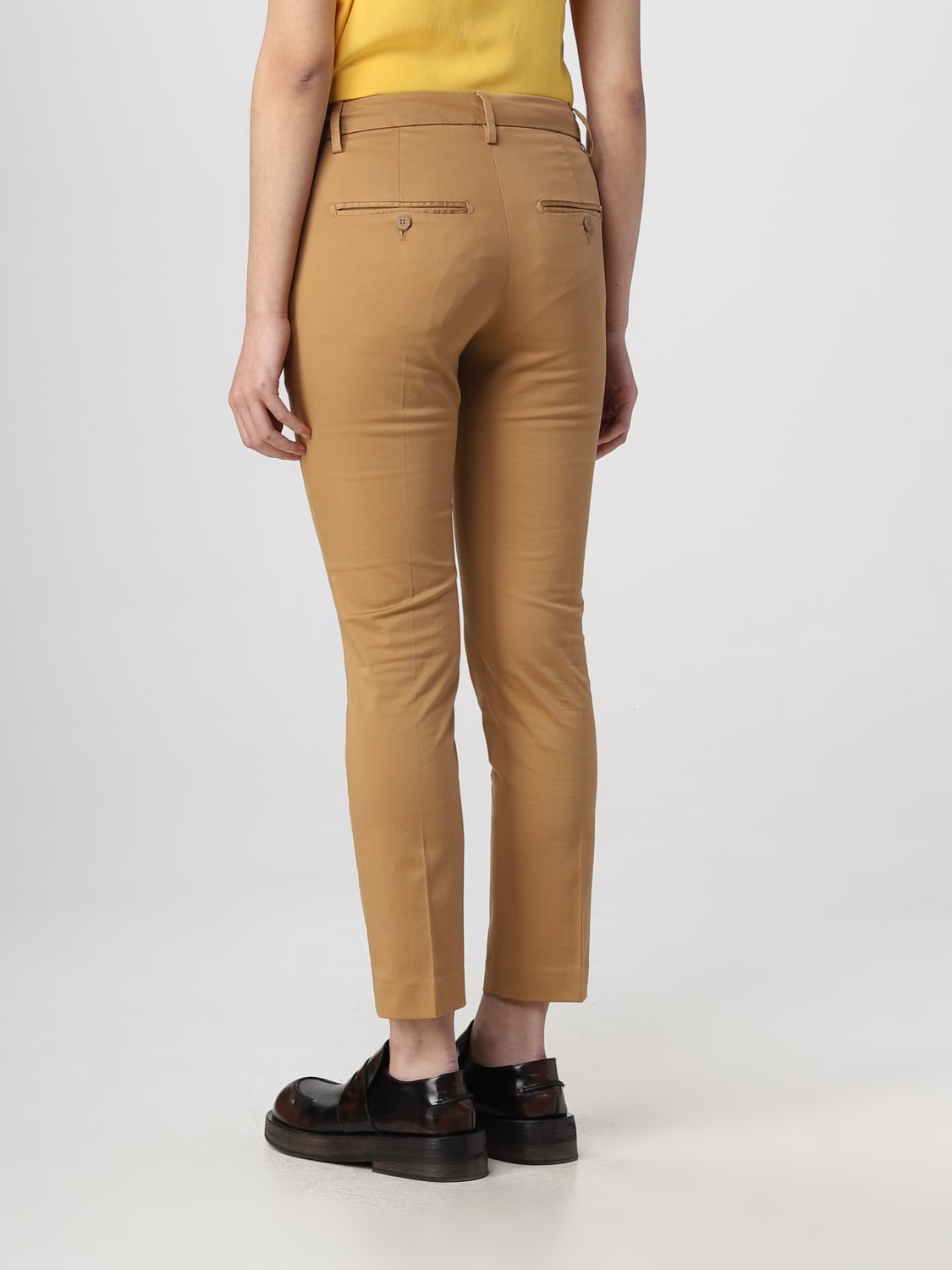 DONDUP PANTALÓN: Pantalón mujer Dondup, Cuero - Img 2