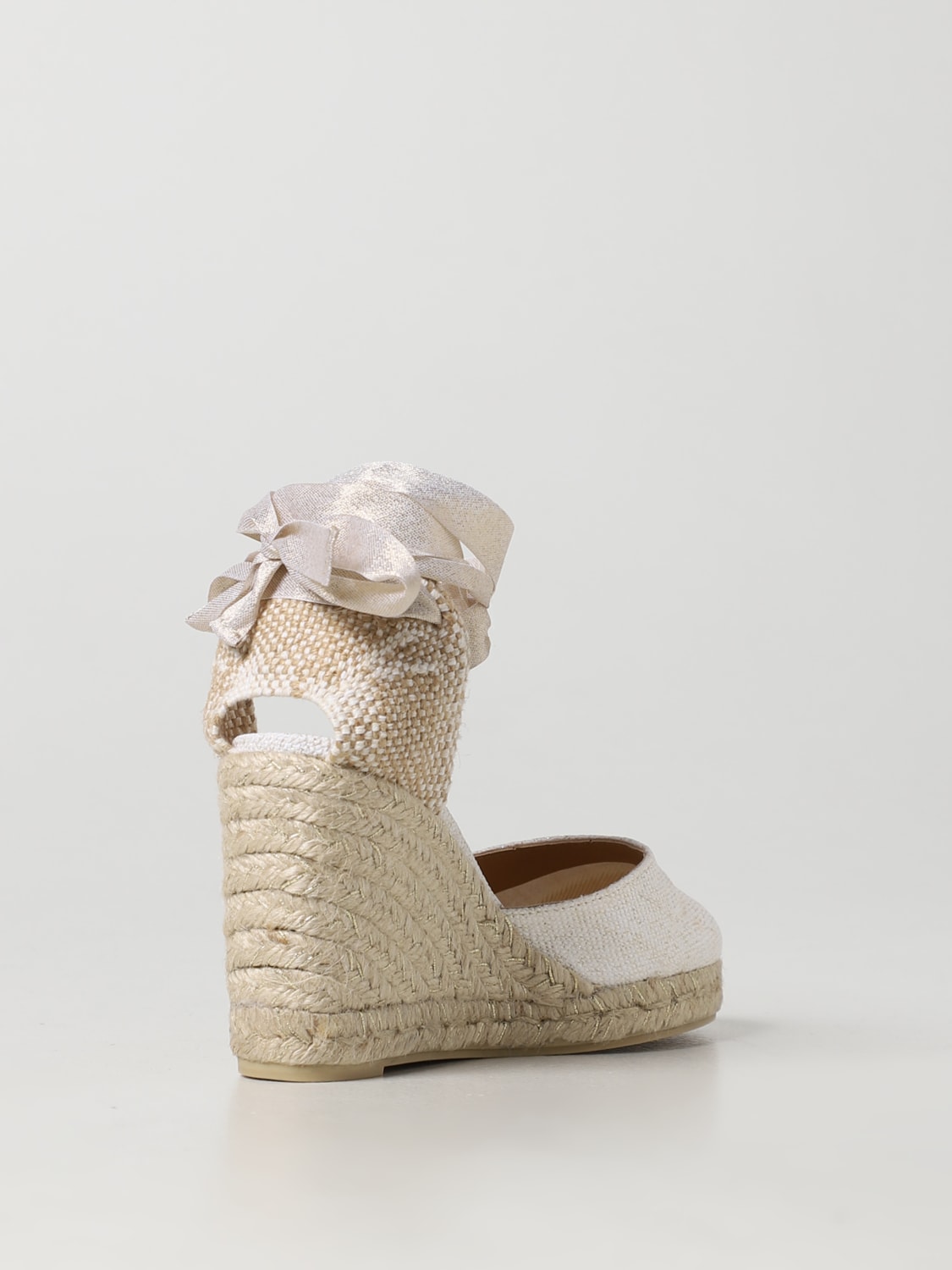 CASTAÑER ESPADRILLAS: Espadrillas Carina Castañer in canvas, Bianco - Img 3