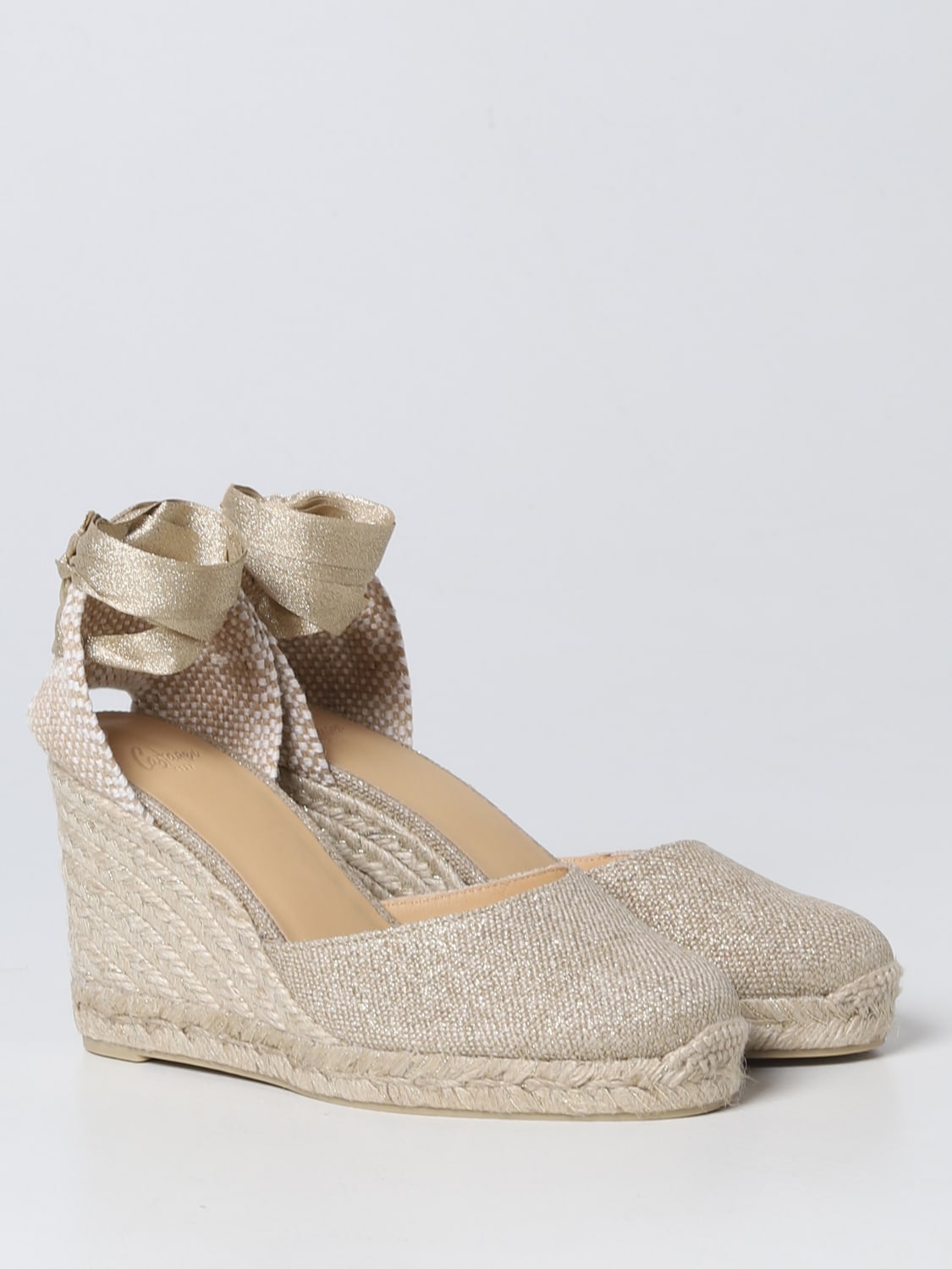 CASTAÑER ESPADRILLES: Chaussures femme CastaÑer, Or - Img 2