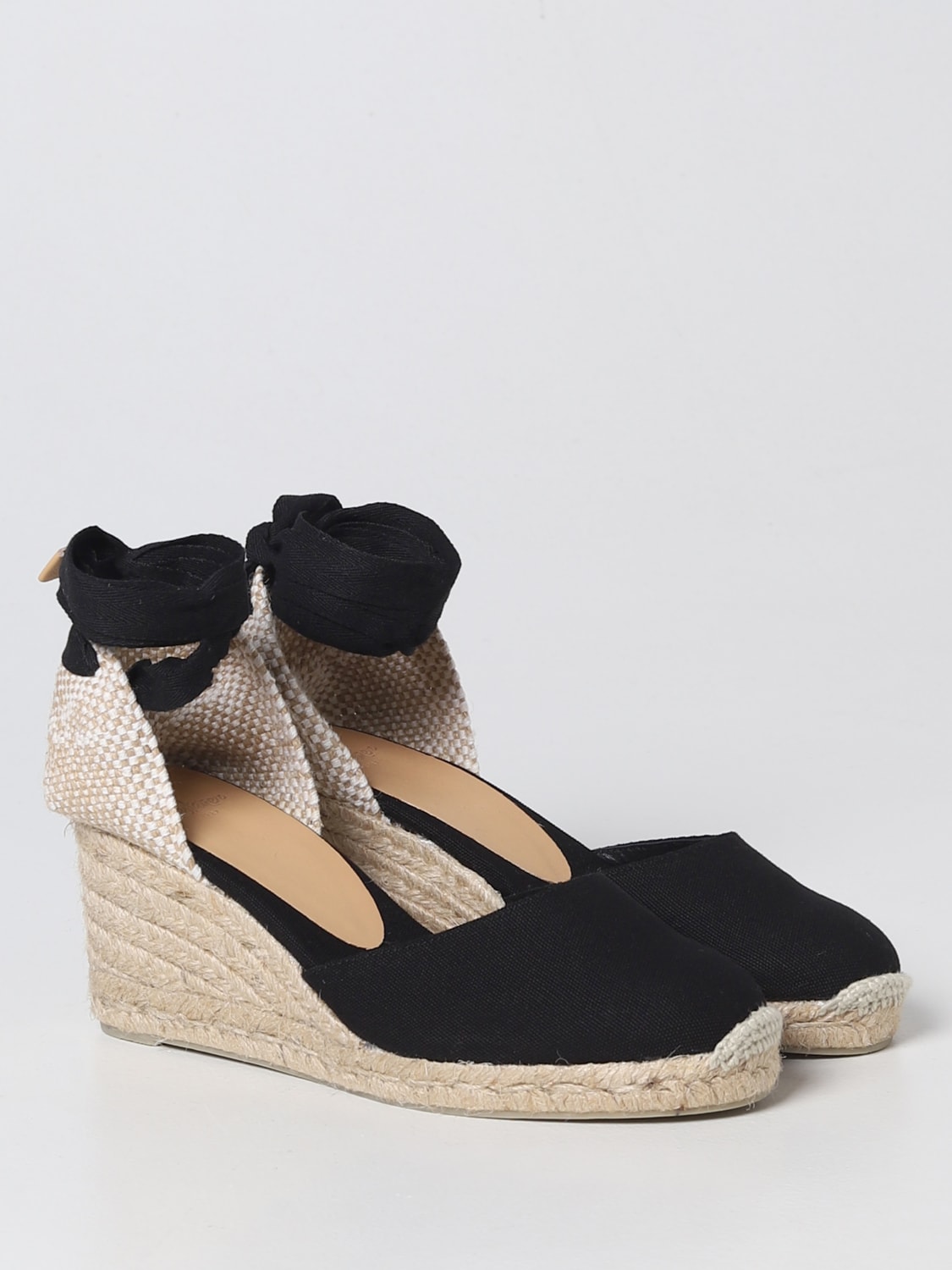 CASTAÑER ESPADRILLES: Keilabsatz schuhe damen CastaÑer, Schwarz - Img 2