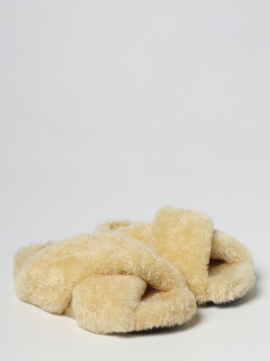 JIL SANDER FLAT SANDALS: Flat sandals woman Jil Sander, Butter - Img 2