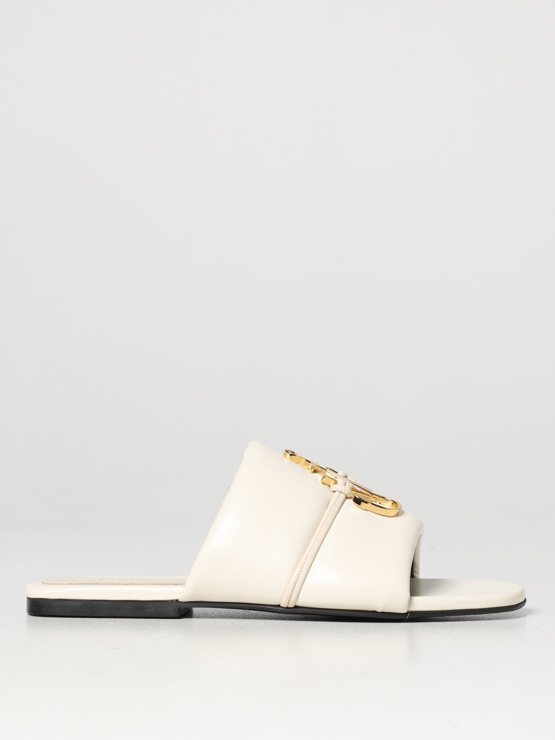 JW ANDERSON FLAT SANDALS: Flat sandals woman Jw Anderson, Beige - Img 1