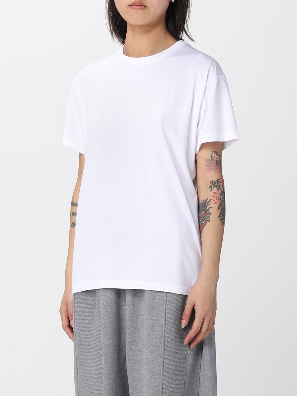 MAISON MARGIELA T-SHIRT: T-shirt woman Maison Margiela, White - Img 4